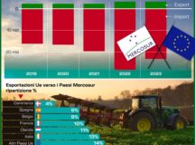 MERCOSUR-UE, IL COMMERCIO AGROALIMENTARE. INFOGRAFICA