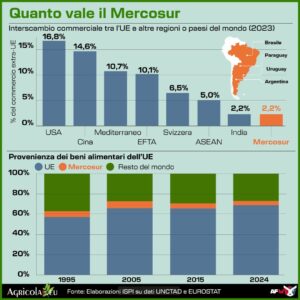 MERCOSUR, I DATI DEL COMMERCIO UE. INFOGRAFICA